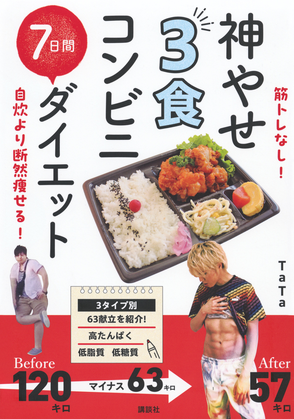 神やせ　３食コンビニ　７日間ダイエット